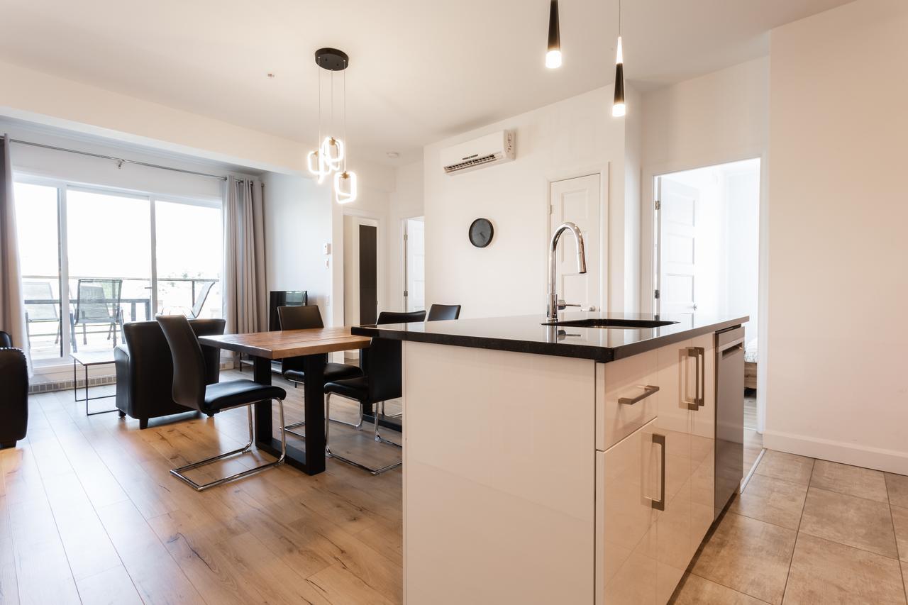 Апартаменти Aux Havres Urbains - Le Penthouse Du Kameleon Квебек Екстер'єр фото