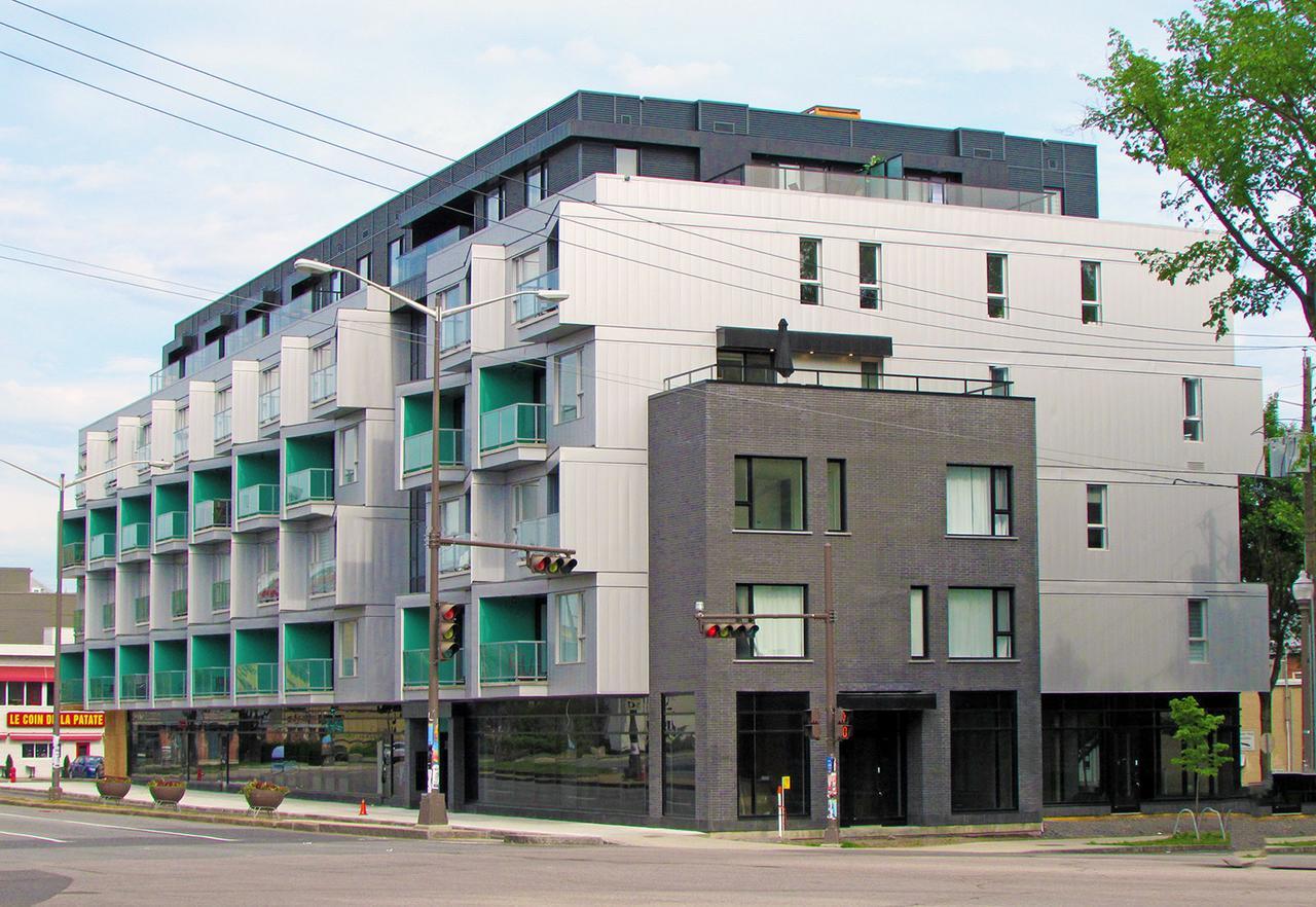 Апартаменти Aux Havres Urbains - Le Penthouse Du Kameleon Квебек Екстер'єр фото